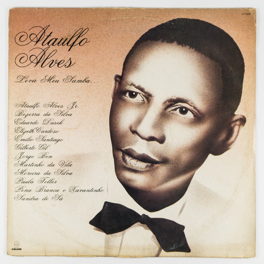 Disco Vinil LP Ataulfo Alves Leva Meu Samba
