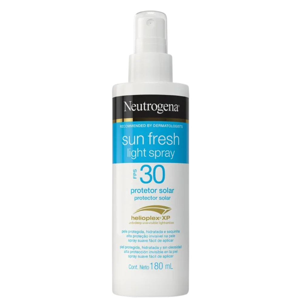 Protetor Solar Neutrogena Sun Fresh FPS 30 Light Spray 180ml