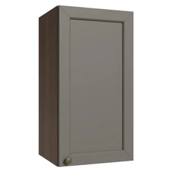 Armário Aéreo 35 cm 1 Porta Rustic/Cinza Vik Madesa