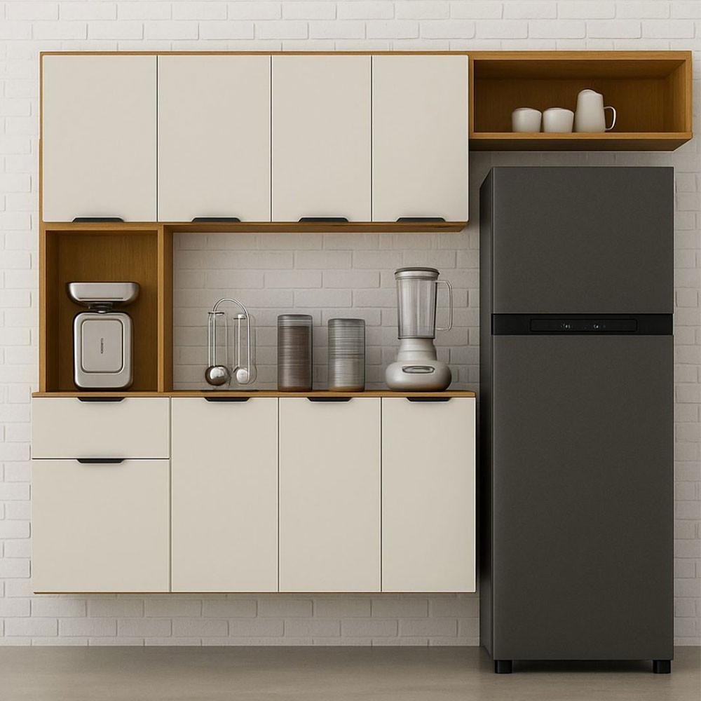 🔥 _TRANSFORME SUA COZINHA COM ESTILO! 🍽️✨_  
_Cozer Compacta Aura 8 Portas com Nicho Integrado_  
✅ Design moderno que otimiza espaço  
✅ Fácil limpeza para o seu dia a dia  
✅ Nicho integrado para organização prática  

📊 Mais de 266 unidades vendidas co