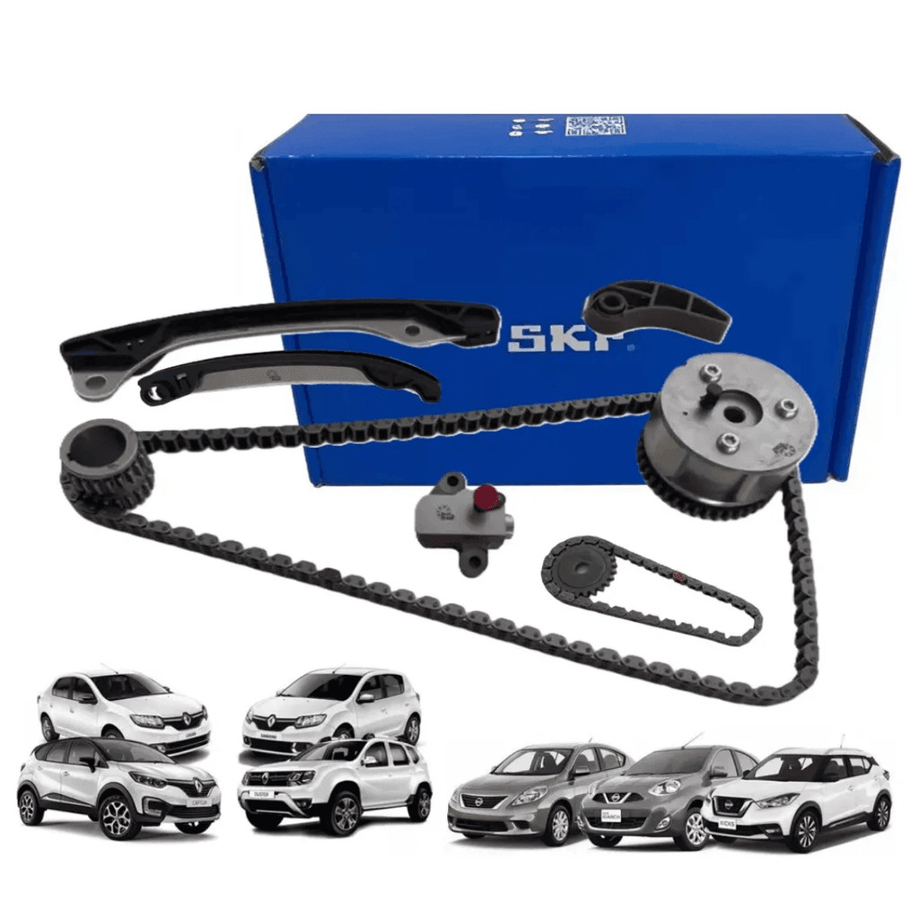 Kit Corrente Comando c/Polia Variável CVV Kicks 1.6 16V SKF