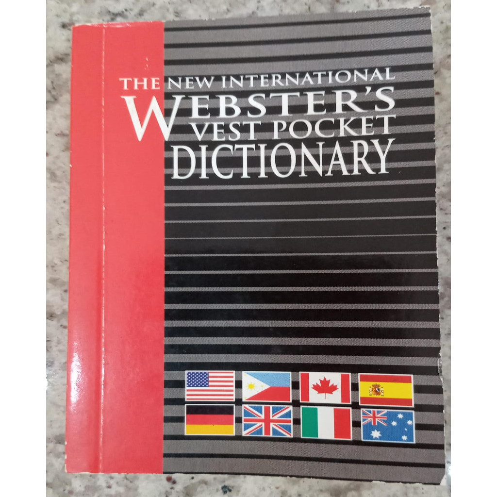 The New International Webster''s Vest Pocket Dictionary autor Editora ‏Trident Reference Pub