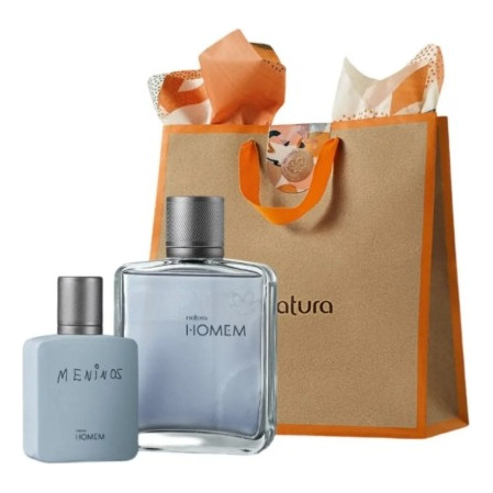 Kit Presente Perfume Natura Homem Pai & Filho Deo parfum
