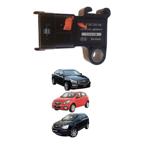 Sensor Map Gm Cobalt 1.8 L 4cc Flex 2012 2016 12591290