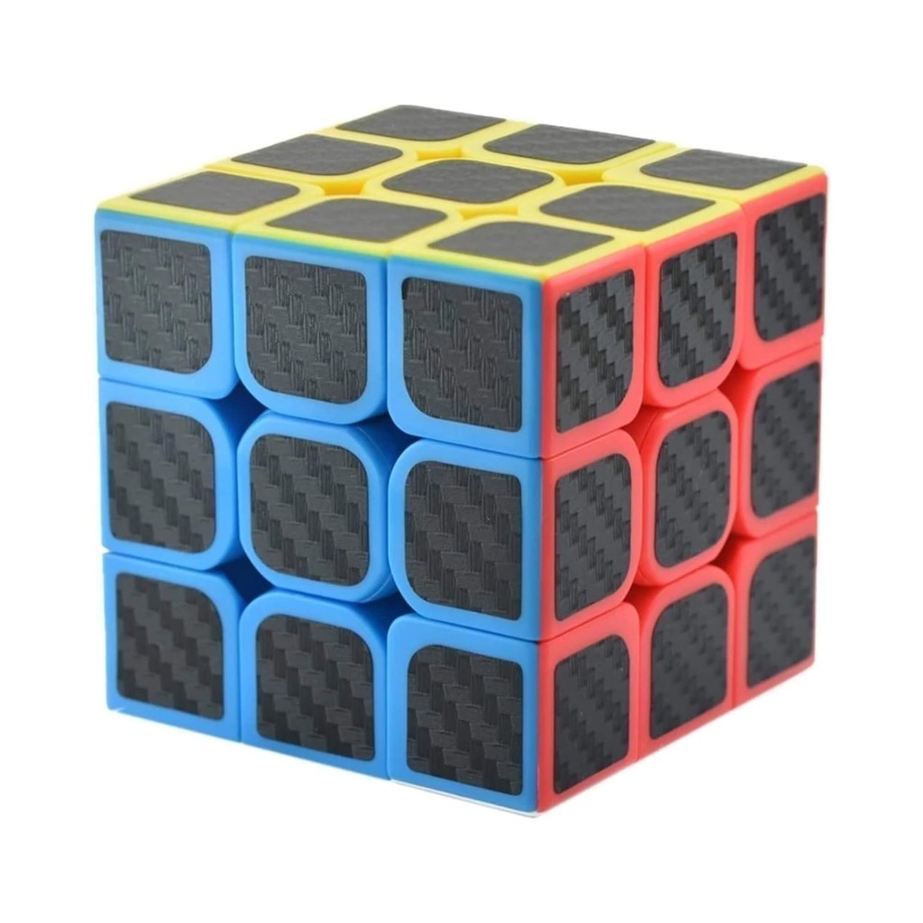 Brinquedo Infantil Cubo Mágico Carbono Antid. Playcube 3x3x3 Profissional Nettoy - NET1840 em Oferta na Shopee