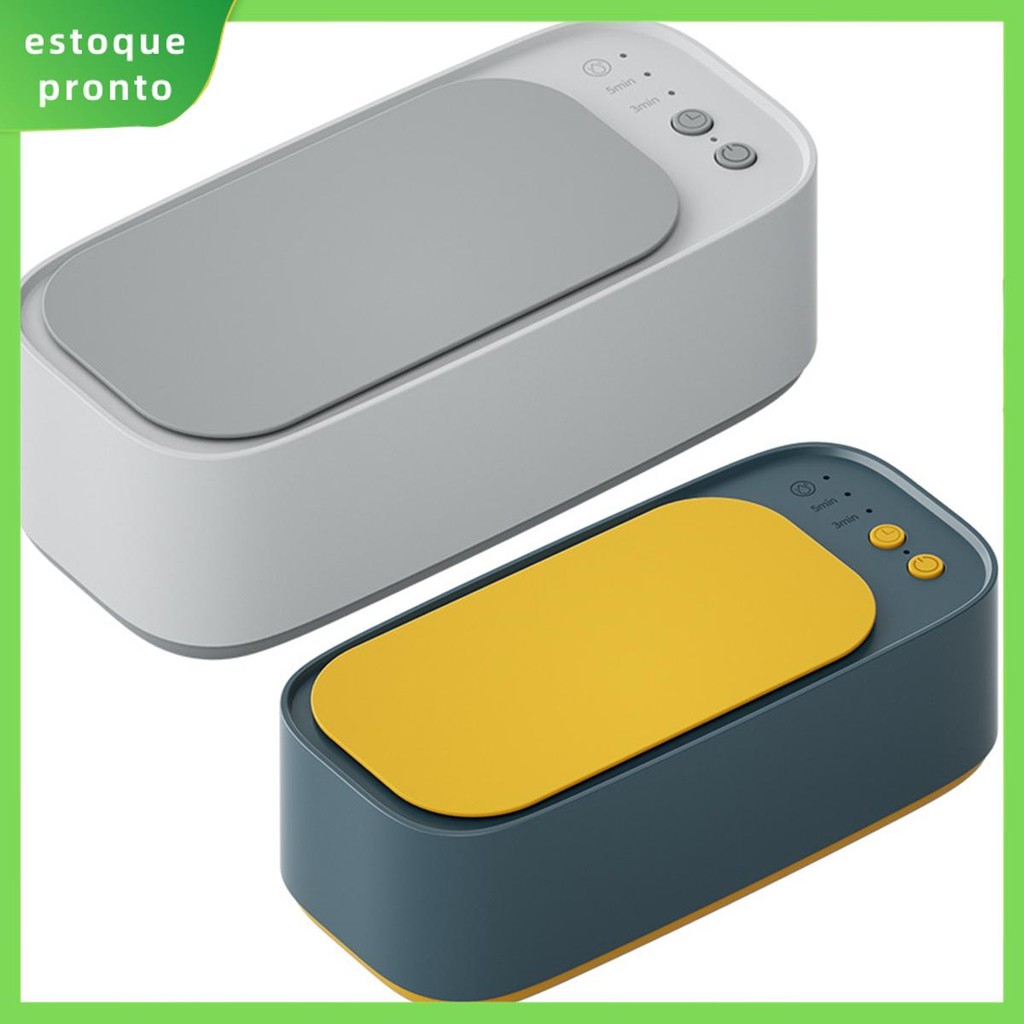 Limpador Ultrassônico Portátil Reutilizável Máquina De Limpeza Ultrassônica Profissional Jóias Óculos Caso SHOPSKC0472