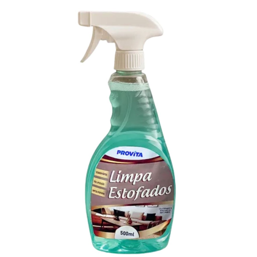 Limpa Estofados À Seco Spray Mágico Provita Limpeza Profunda 500ml em Oferta na Shopee