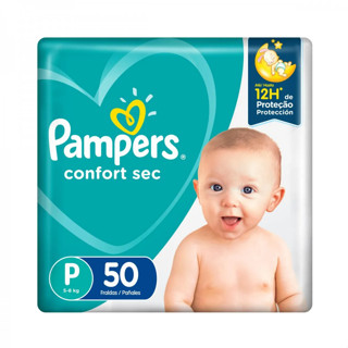 Kit 2 Fralda Pampers Confort Sec P 50 Unid – Conforto e Proteção em Oferta na Shopee