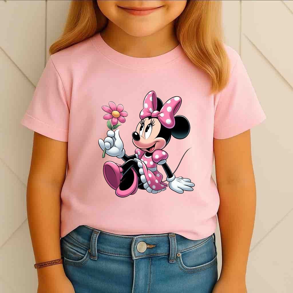 Camisa Infantil Minie 100% Algodão Lançamento em Oferta na Shopee