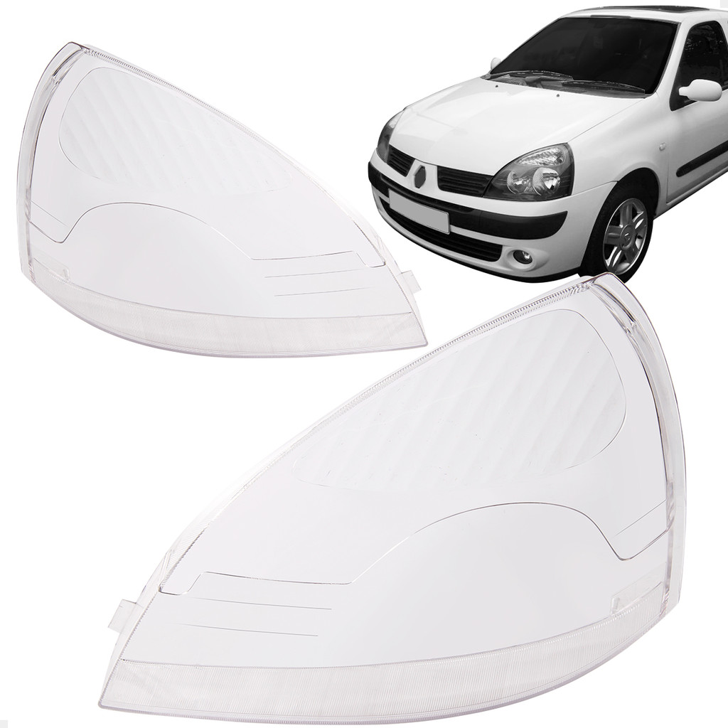 Par Lente Farol Clio 2003 2004 2005 2006 2007 2008 2009 2010 2011 2012 em Oferta na Shopee