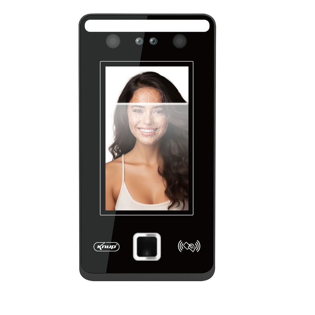 Relógio De Ponto C/ Reconhecimento Facial Biometria E Cartão 001