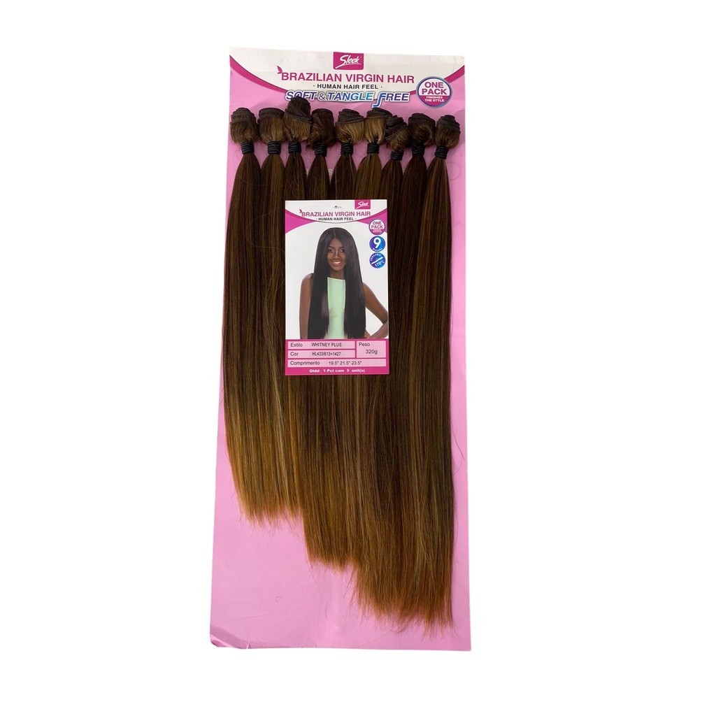 Cabelo Bio Vegetal Sleek Whitney Plus 320g