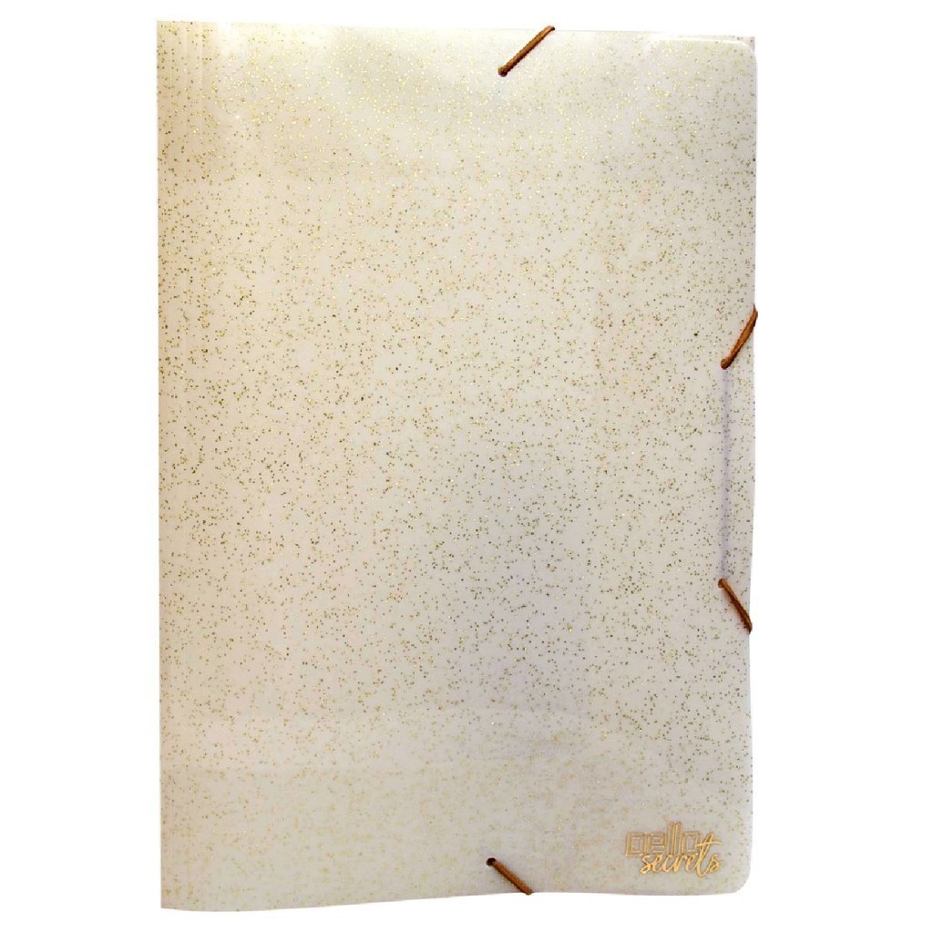 Pasta Com Aba Elástico Dello Secrets Oficio em Oferta na Shopee