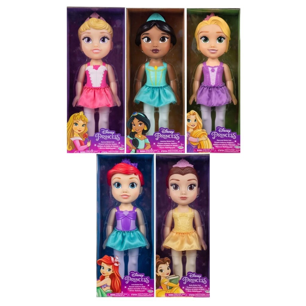 Princesas da Disney 1x Boneca Bailarina Articulada - MultiKids em Oferta na Shopee
