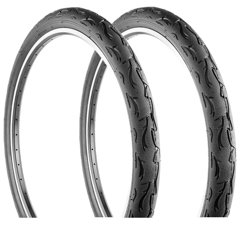 Par Pneu Aro 26 X 3.0 Vee Rubber Flame Bicicleta Slick Balão