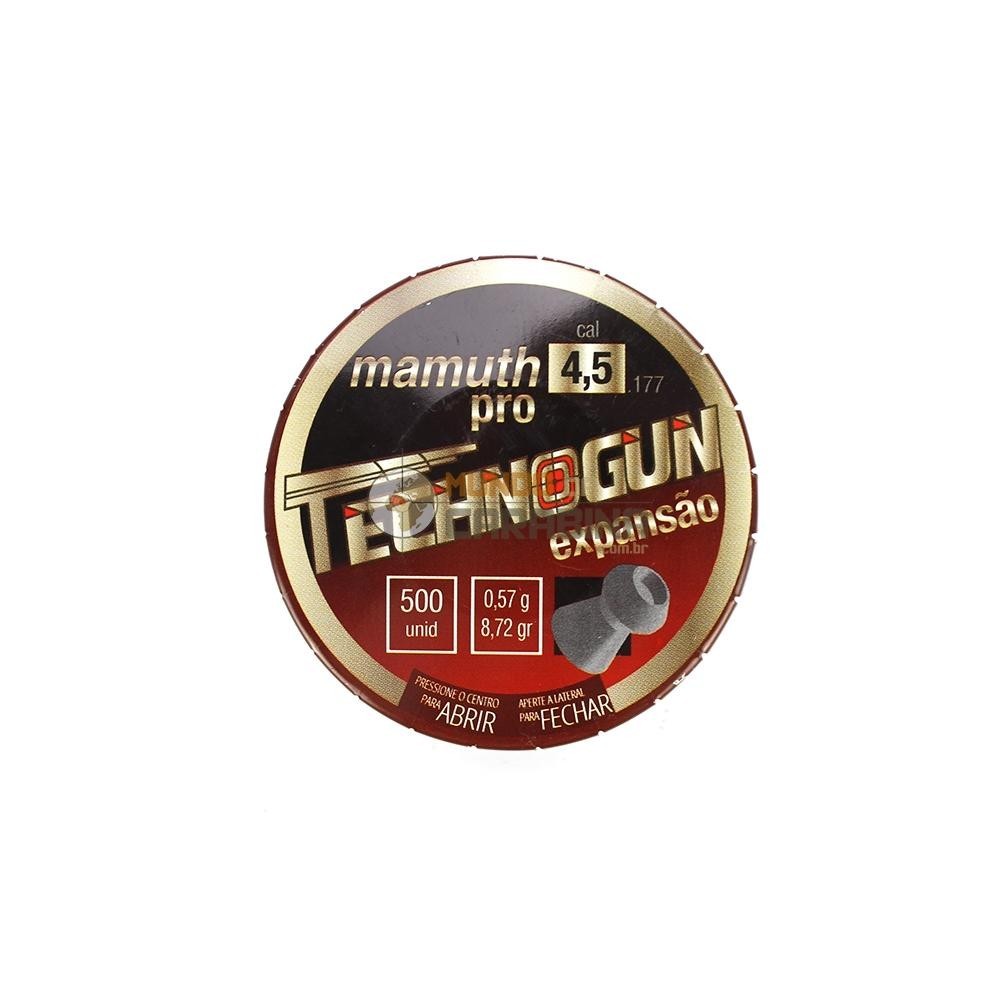 Chumbinho Mamuth Pró - Calibre 4,5mm - Com 500 Unidades - - Sports & Outdoors