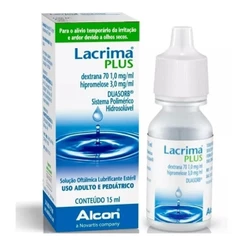 Lacrima Plus 1mg + 3mg Solucao Oftalmica 15ml
