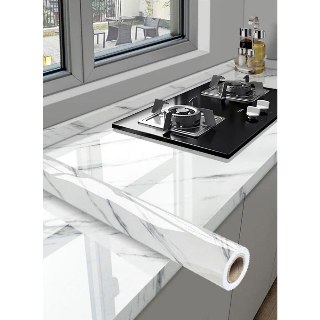 Adesivos de cozinha Resistente a Agua/Óleo/Fogo/Alta Temperatura -Usável em fogão/armário/porta em Oferta na Shopee