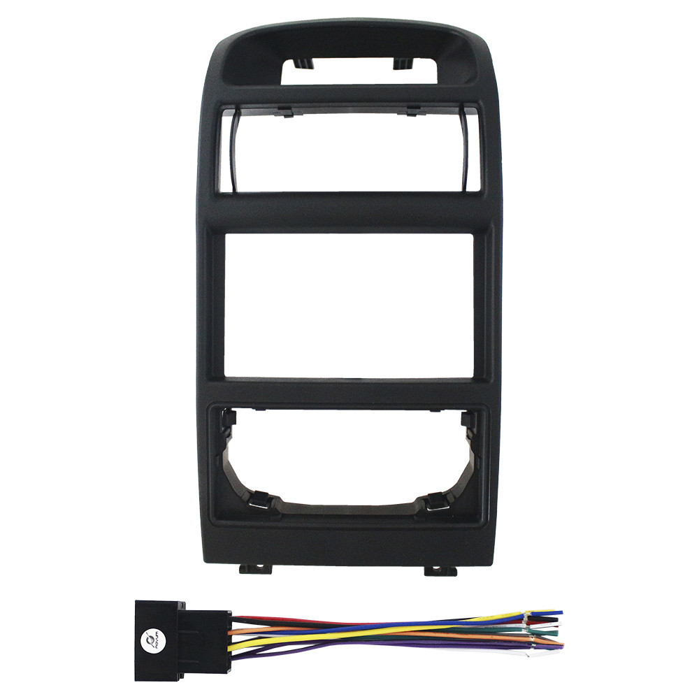 Kit Moldura Painel 7 Pol Astra Ar Digital 1998 1999 2000 01 02 03 04 05 06 07 08 A 2012 2 Din Preto Chicote Som em Oferta na Shopee