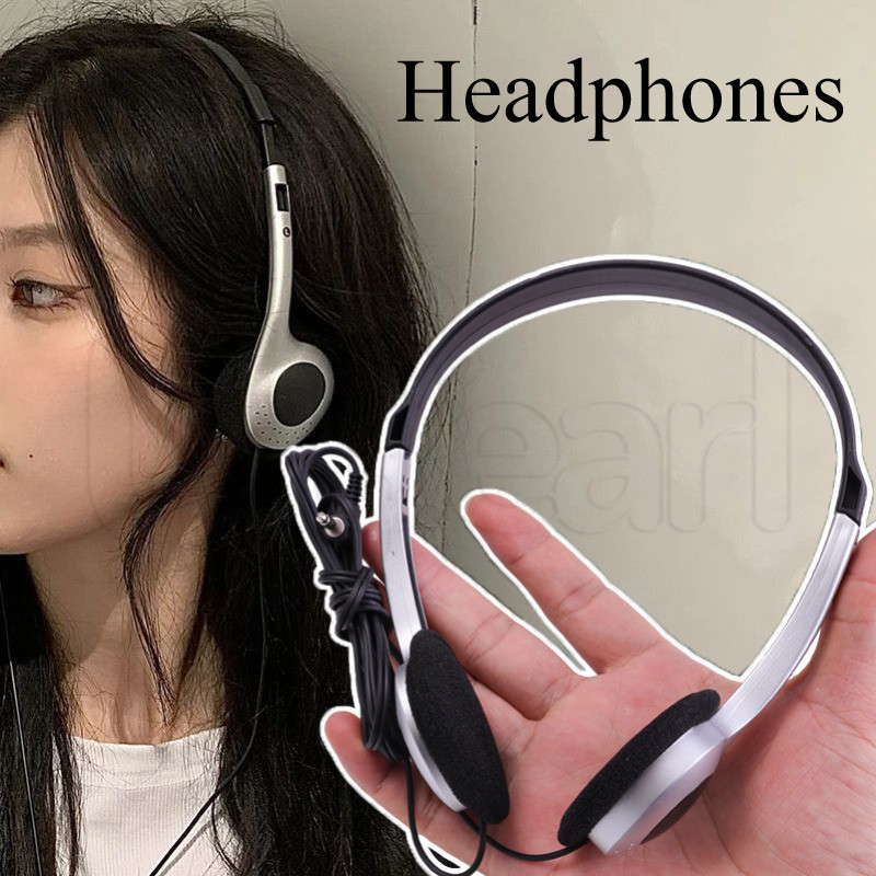 Fones De Ouvido Com Fio De 3,5 Mm-Fone Walkman Mp3 Outdoor-Adereços Fotográficos-Personalidade , Retro , Clássico , Y2k-Para Chamadas Musicais Jogos Estéreo Excesso