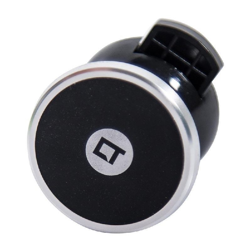 Suporte Smartphone Canaltech Veicular Magnetico Carro Pret/Prata