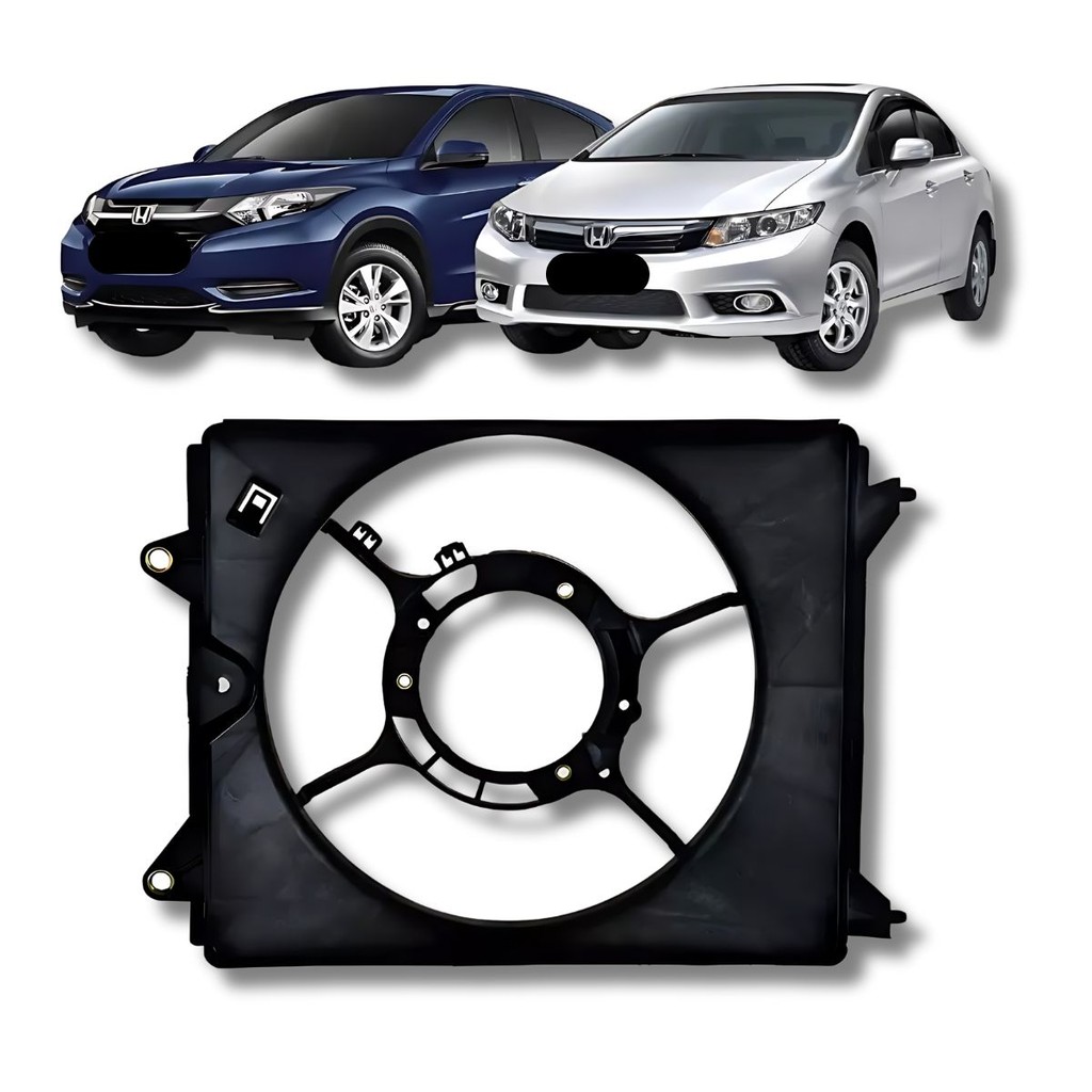 Defletor Condensador Hrv 2016/2021 New Civic 2012/2017 - Super Soldas