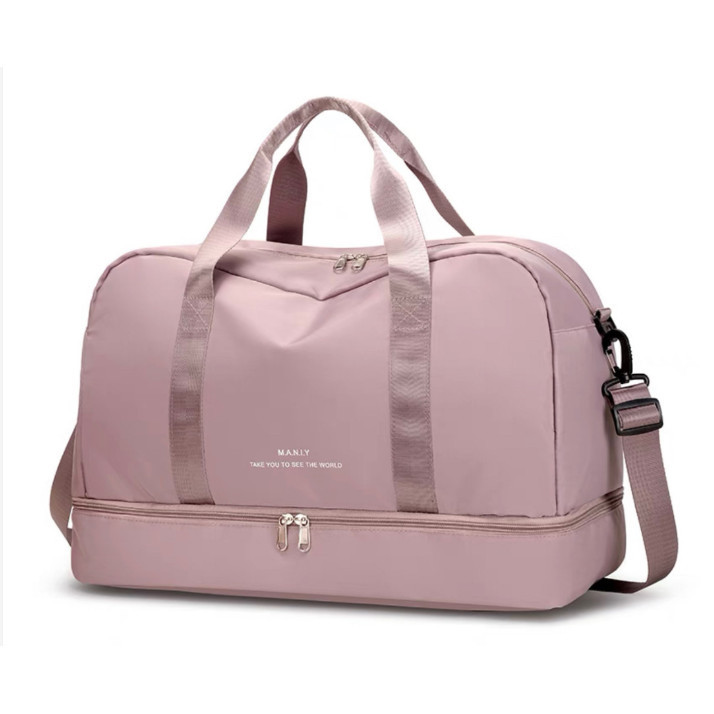 Bolsa Mala Para Viagem Academia Multifuncional De Grande Capacidade De Camada Dupla mochila  esportiva  farm viajar gym