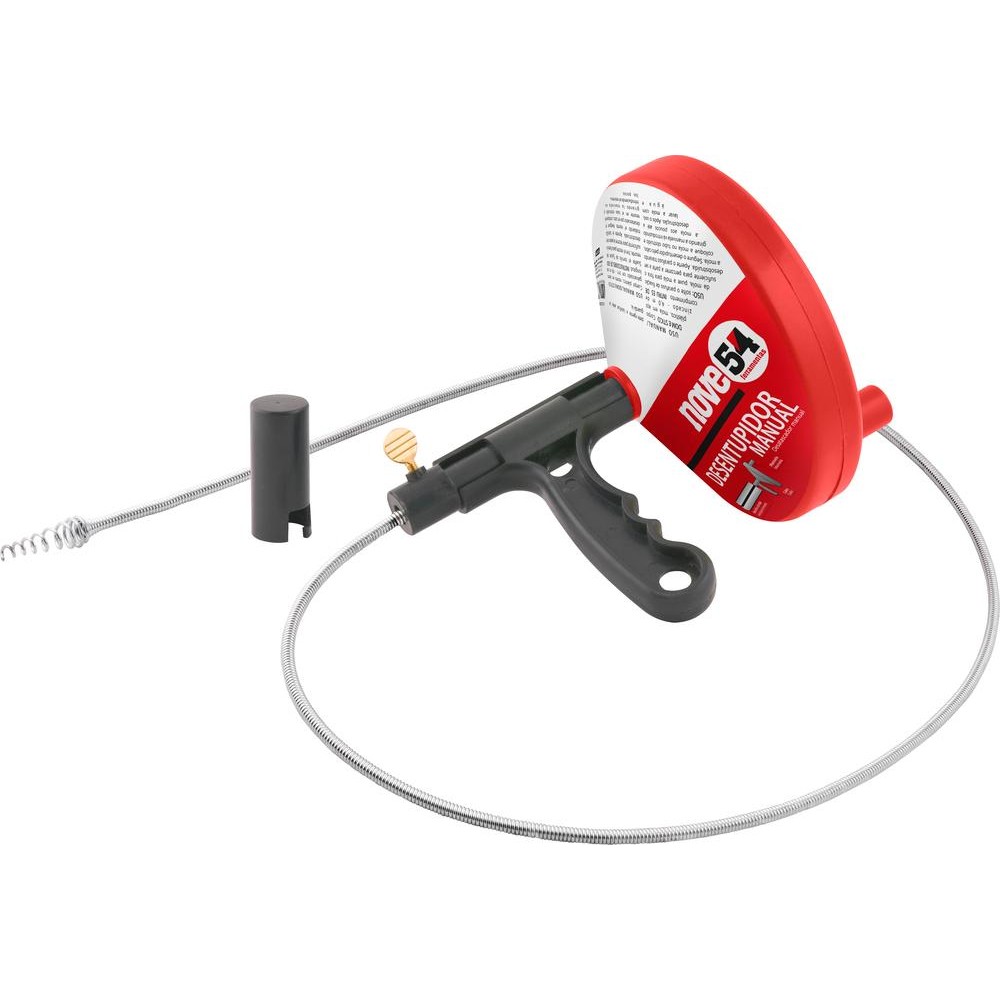 Desentupidor Manual com Mola 3,8 Metros Nove54 em Oferta na Shopee