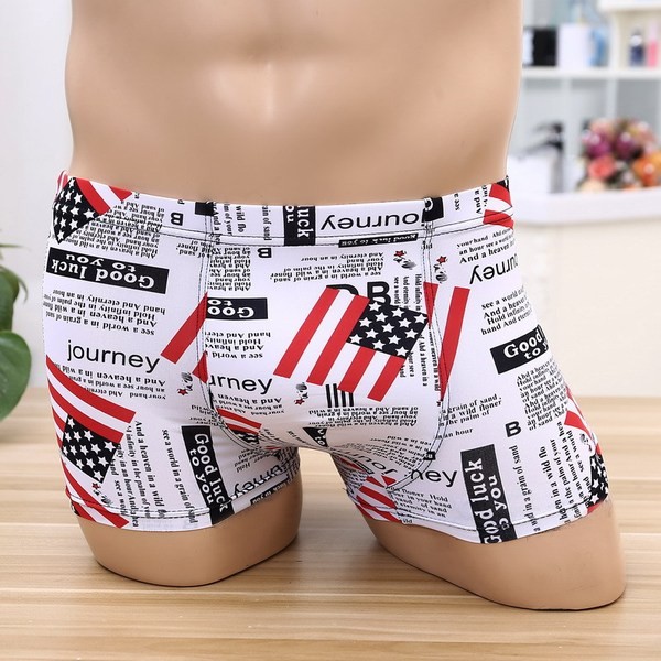 cueca box masculina cueca masculina adulto algodão cueca box Kai Wolf Qi Nova Calcinha de Seda Gelo Masculina Atacado Respirável e Suave Boxer Boxers Venda Quente Física Venda Quente