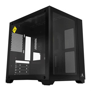 Gabinete Gamer Aquário Acegeek Aquarium M345, Mid-Tower, Lateral de Vidro, Preto, AG-AQUARIUM-M345-BK em Oferta na Shopee