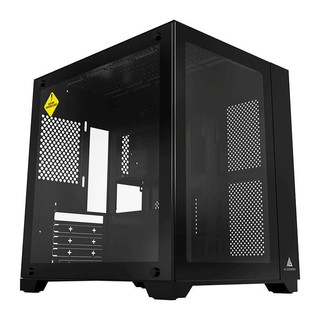 Gabinete Gamer Acegeek Aquarium M345, Mid-Tower, Lateral de Vidro, Preto, AG-AQUARIUM-M345-BK em Oferta na Shopee