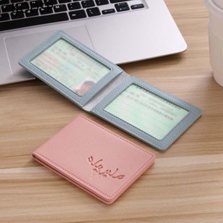 Carteira De Capa De Motorista KODSP Couro PU Cor Doce Ultrafina Portátil Bolsa De Licença Automática em Oferta na Shopee