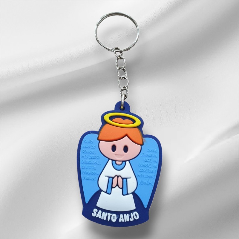 Santo Anjo chaveiro anjo da guarda