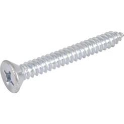 Parafuso Autoatarraxante 6,3 mm x 50,0 mm Cabeça Chata Phillips com 10 peças Vonder