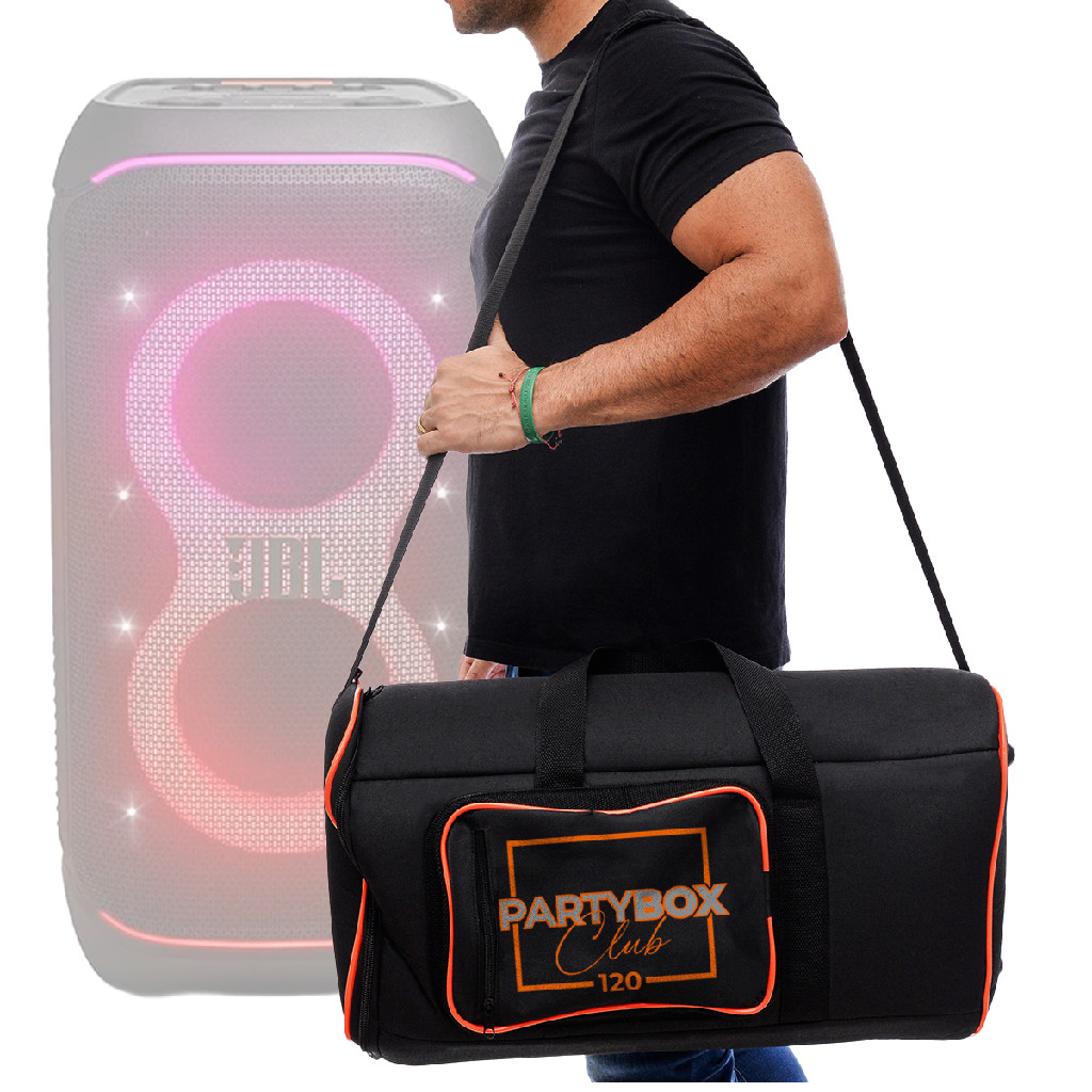 Bolsa Case Capa Para Som Jbl Partybox 120 Club Lançamento