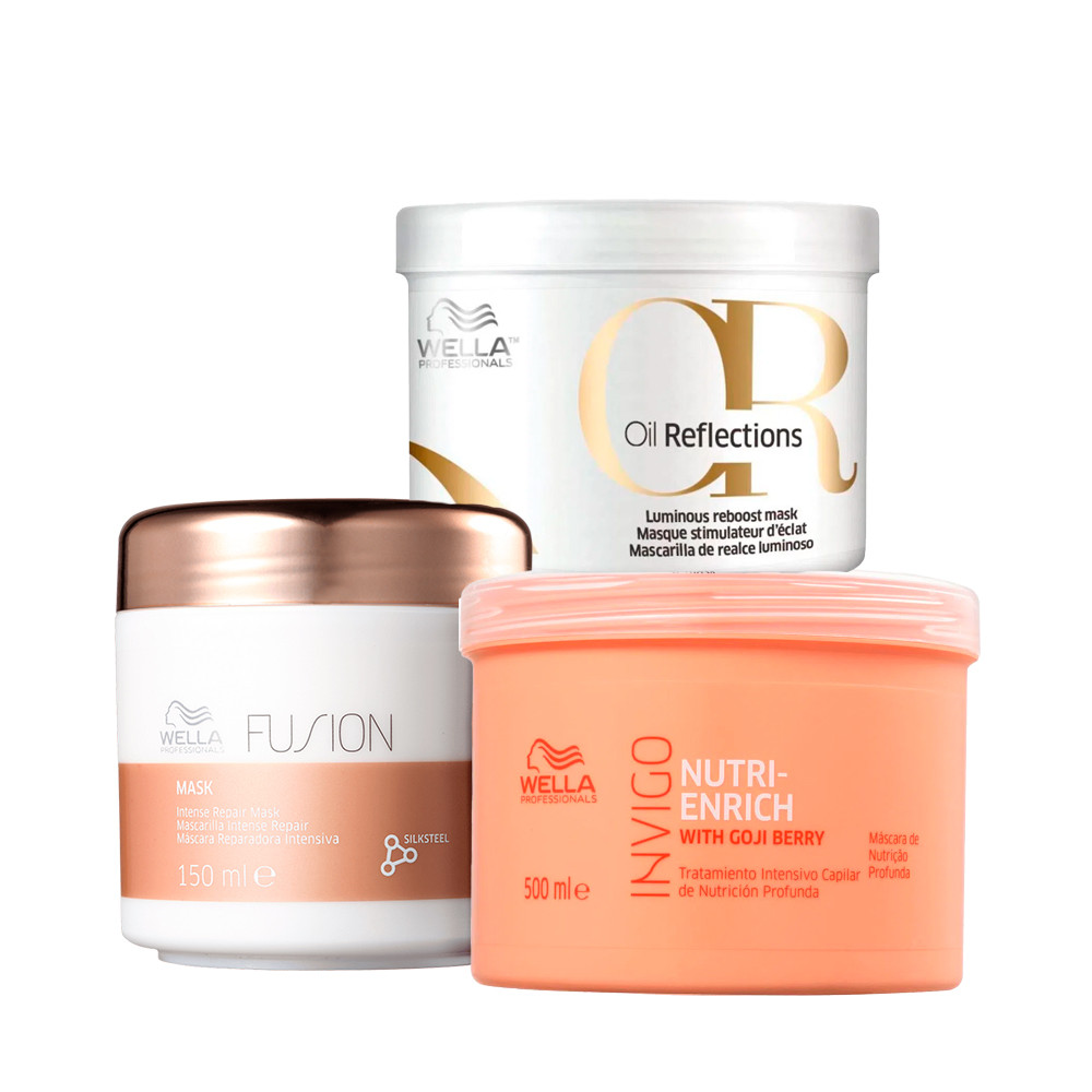 Kit Cronograma Capilar Fios Perfeitos (3 itens) - Wella em Oferta na Shopee