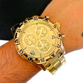 Relogio Masculino Prova Dagua Aço Inoxidavel Original Grande em Oferta na Shopee