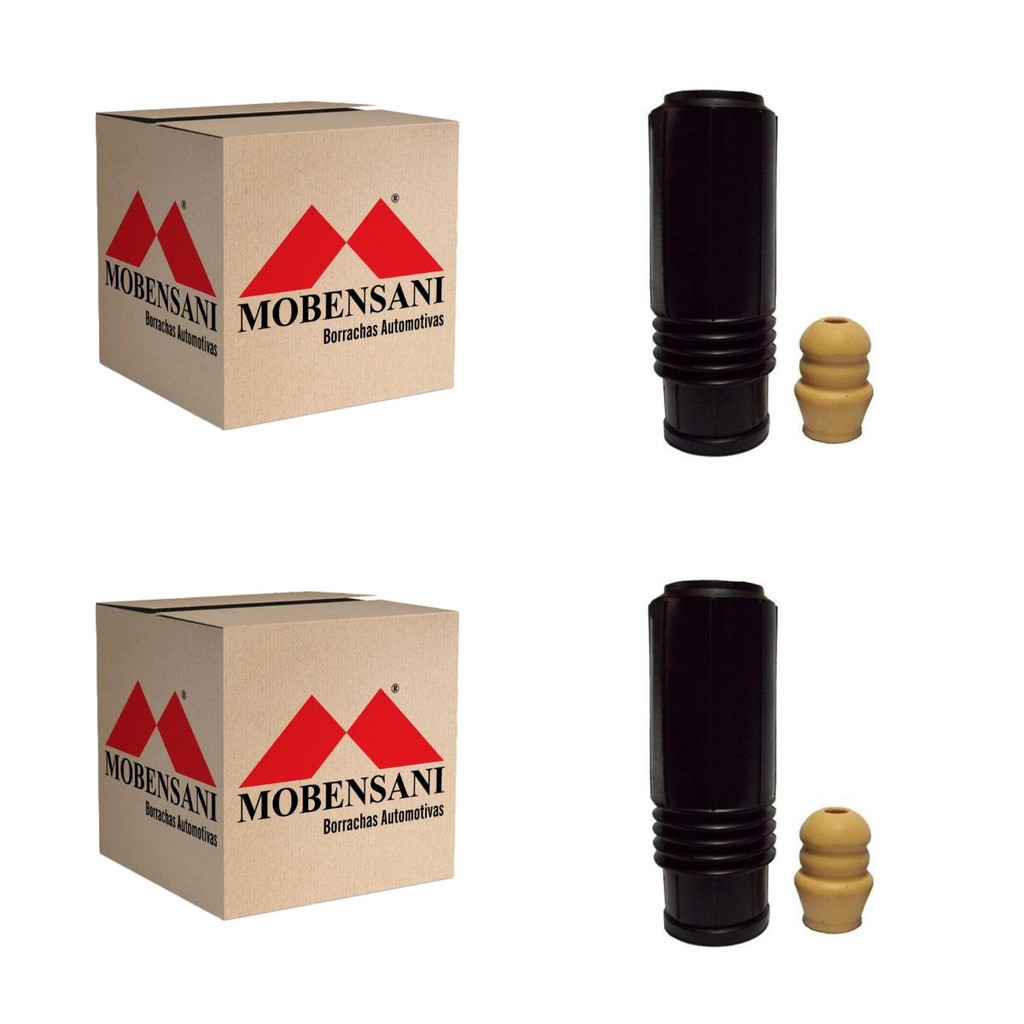 Par Kit  Amortecedor Traseiro Palio 1996/2017 Siena 1998/2016 Batente Coifa Mobensani em Oferta na Shopee