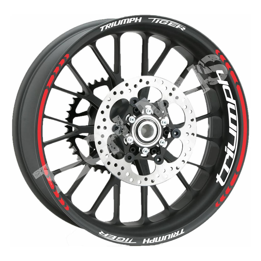 Adesivo Refletivo Para Friso Moto Triumph Tiger Gt 900 2025