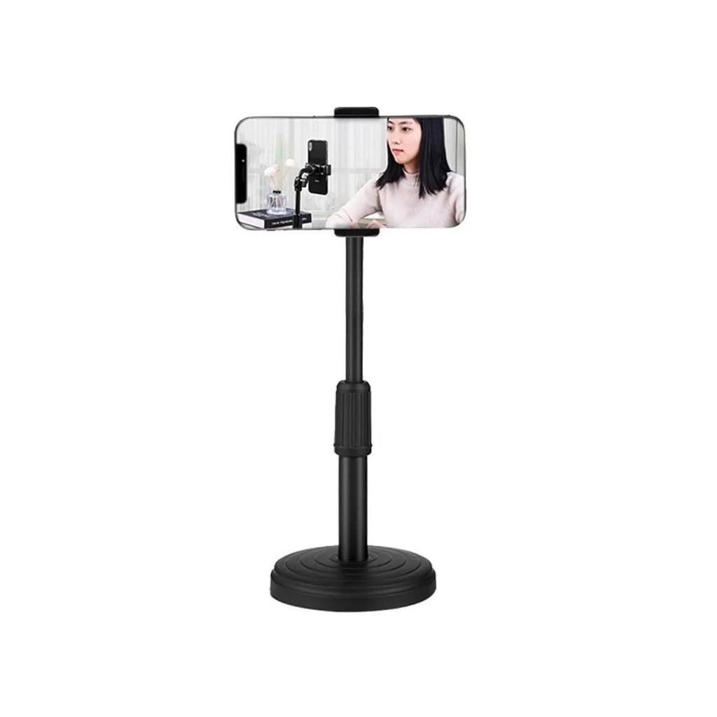 Suporte de Mesa Pedestal Universal de Celular Regulável MC