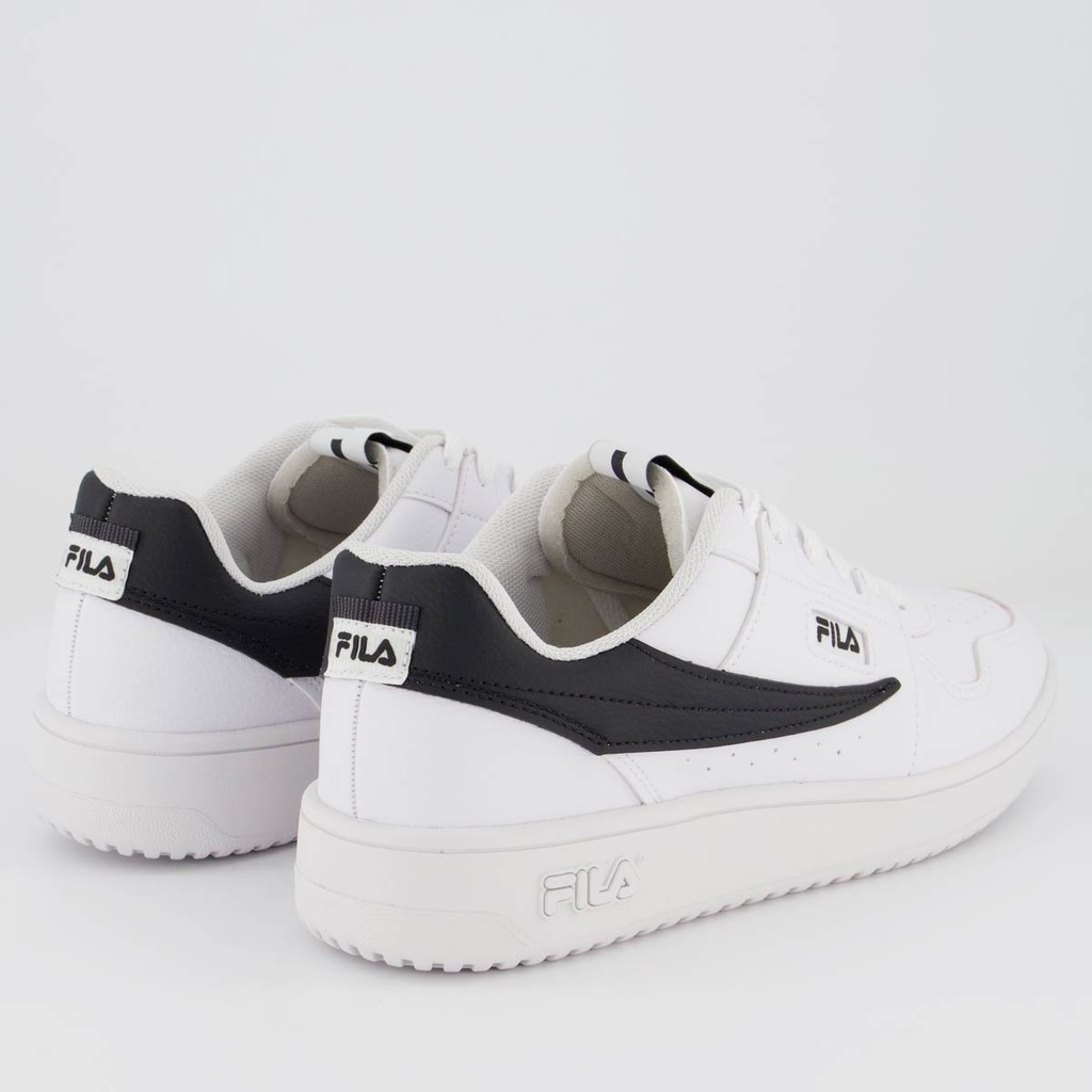 Detalhes do Tênis Fila ACD Classic Feminino Branco e Preto