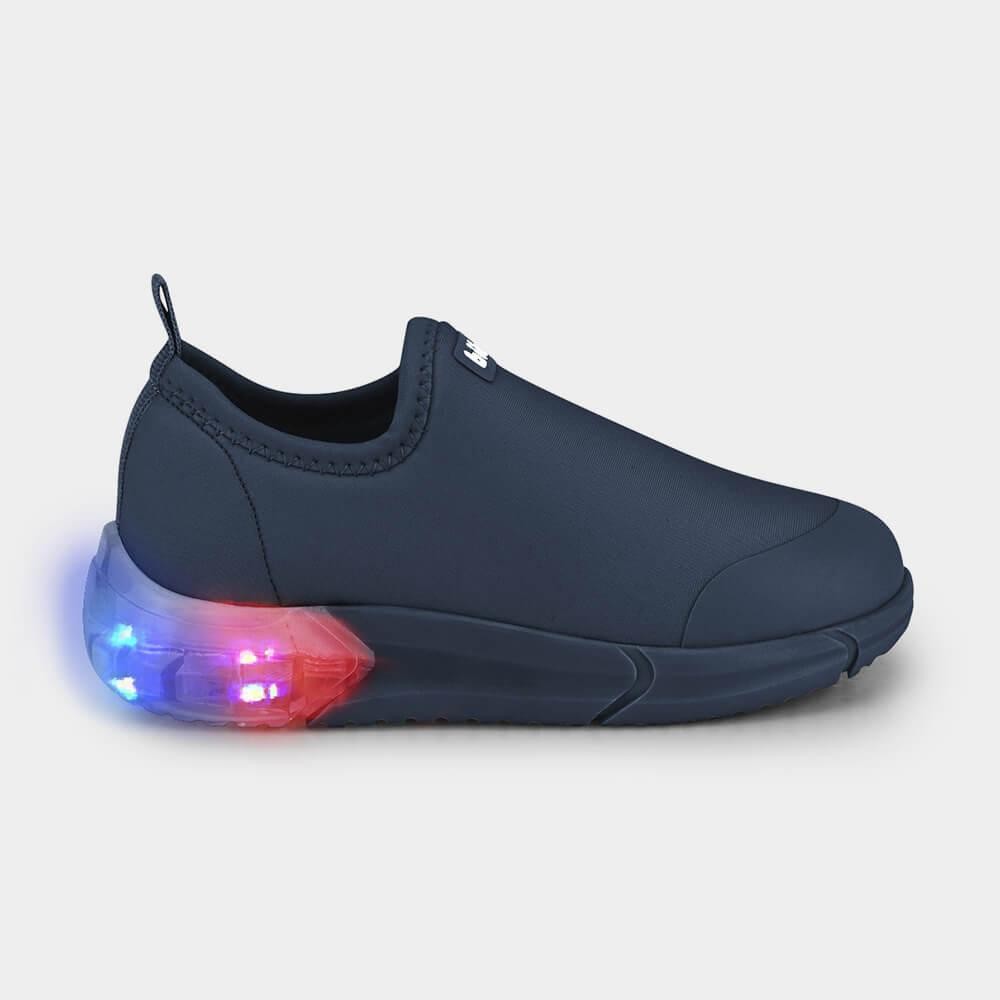 Tênis Infantil de Luz Bibi Space Azul Naval em Oferta na Shopee