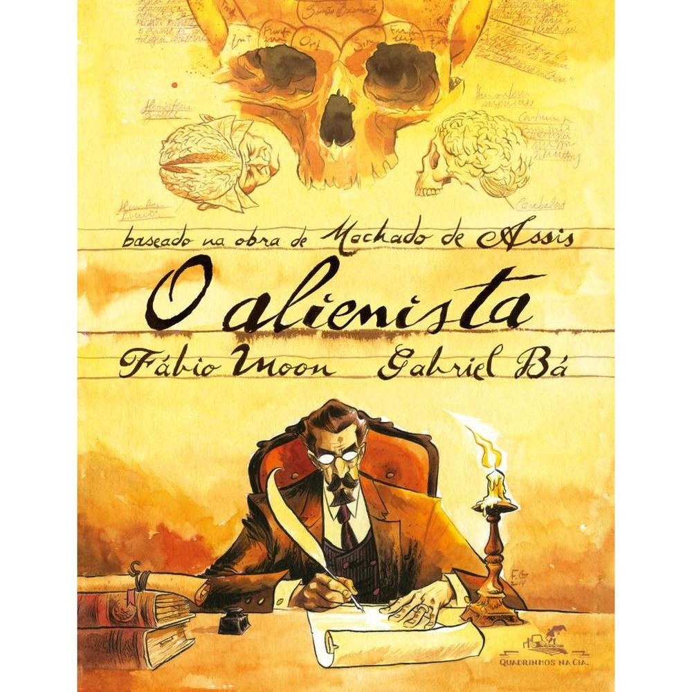 Livro O alienista (Edição em quadrinhos) - Capa Comum