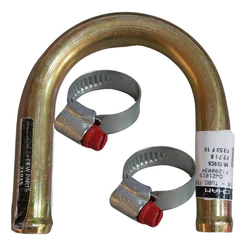 Tubo U Adaptador P/ Isolar Ar Quente 16mm Universal Emenda