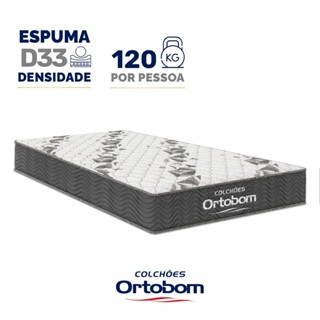 Colchão de Espuma D33 Ortobom Airtech 100 Solteiro 88cm em Oferta na Shopee
