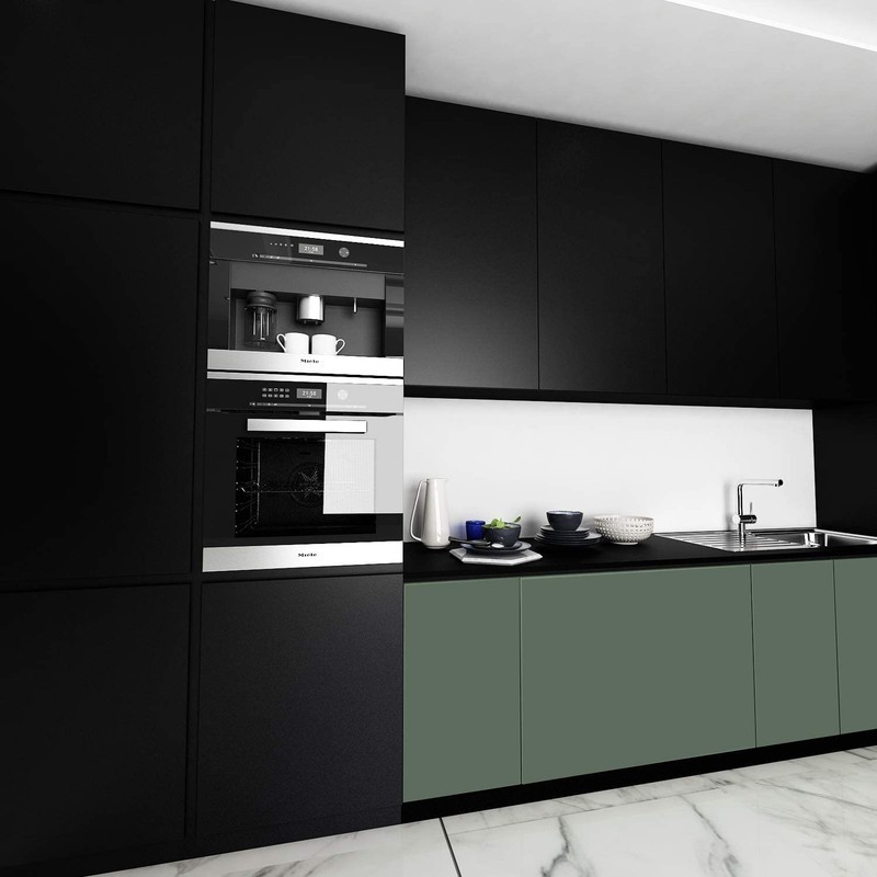 Vinil Adesivo Preto Fosco Envelopar Móveis Decoração 1mx50cm