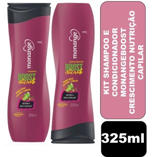Kit Shampoo E Condicionador Boost Crescimento Nutrição Capilar Monange em Oferta na Shopee