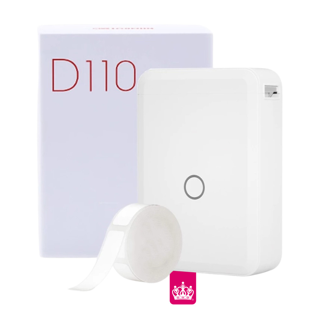 Imagem Impressora Niimbot D110 Portatil Recarregavel + Rolo de Etiquetas