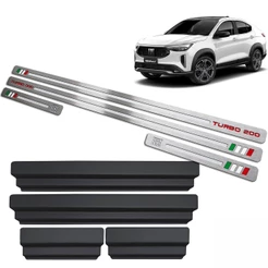 Soleira de Porta Fastback Turbo 200 2023/.. - Aço Inox