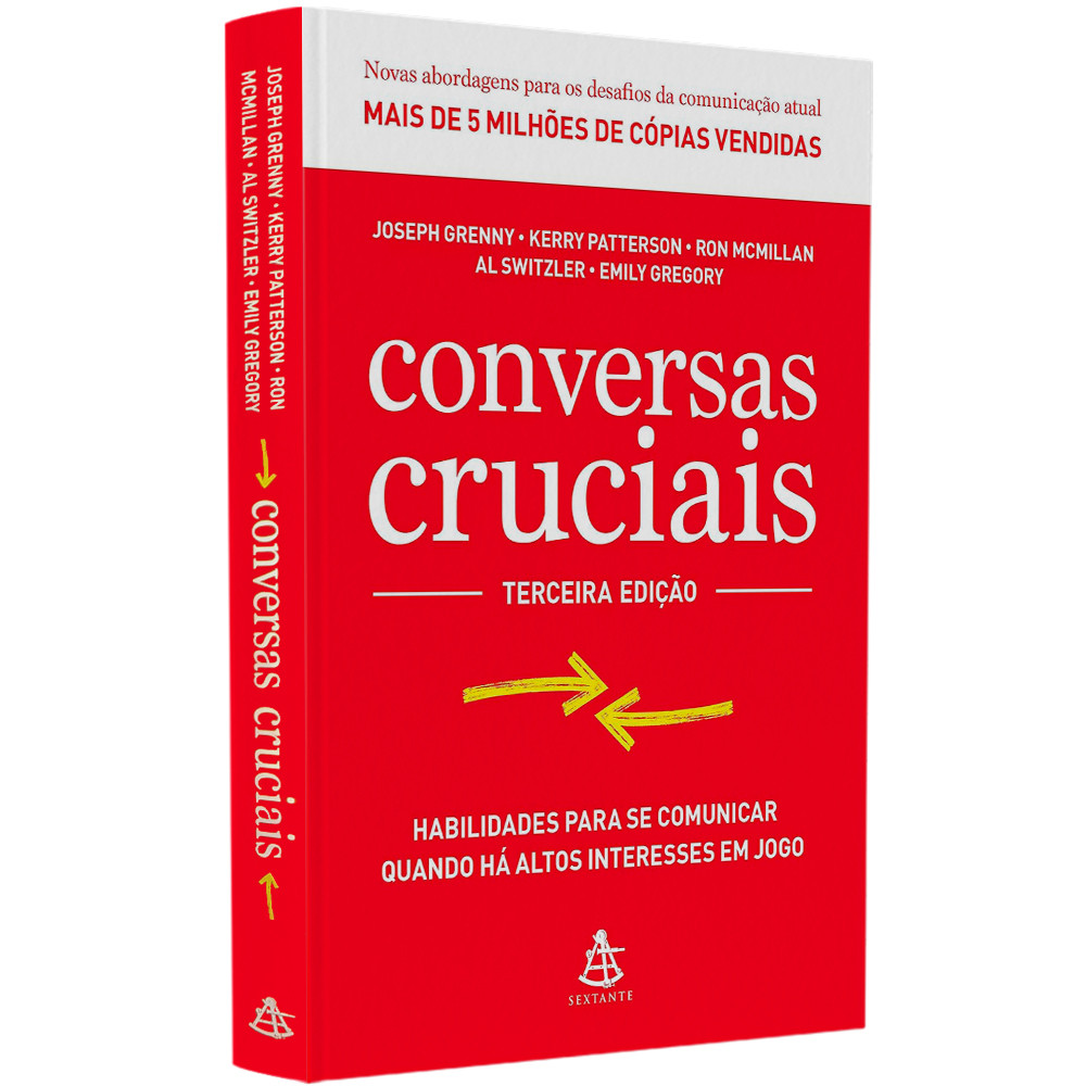 Livro Conversas Cruciais | Joseph Grenny | Editora Sextante em Oferta na Shopee